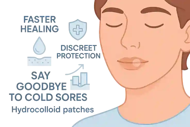 Discover how hydrocolloid patches can help treat cold sores faster. Learn about their benefits, potential side effects, and how to use them effectively.